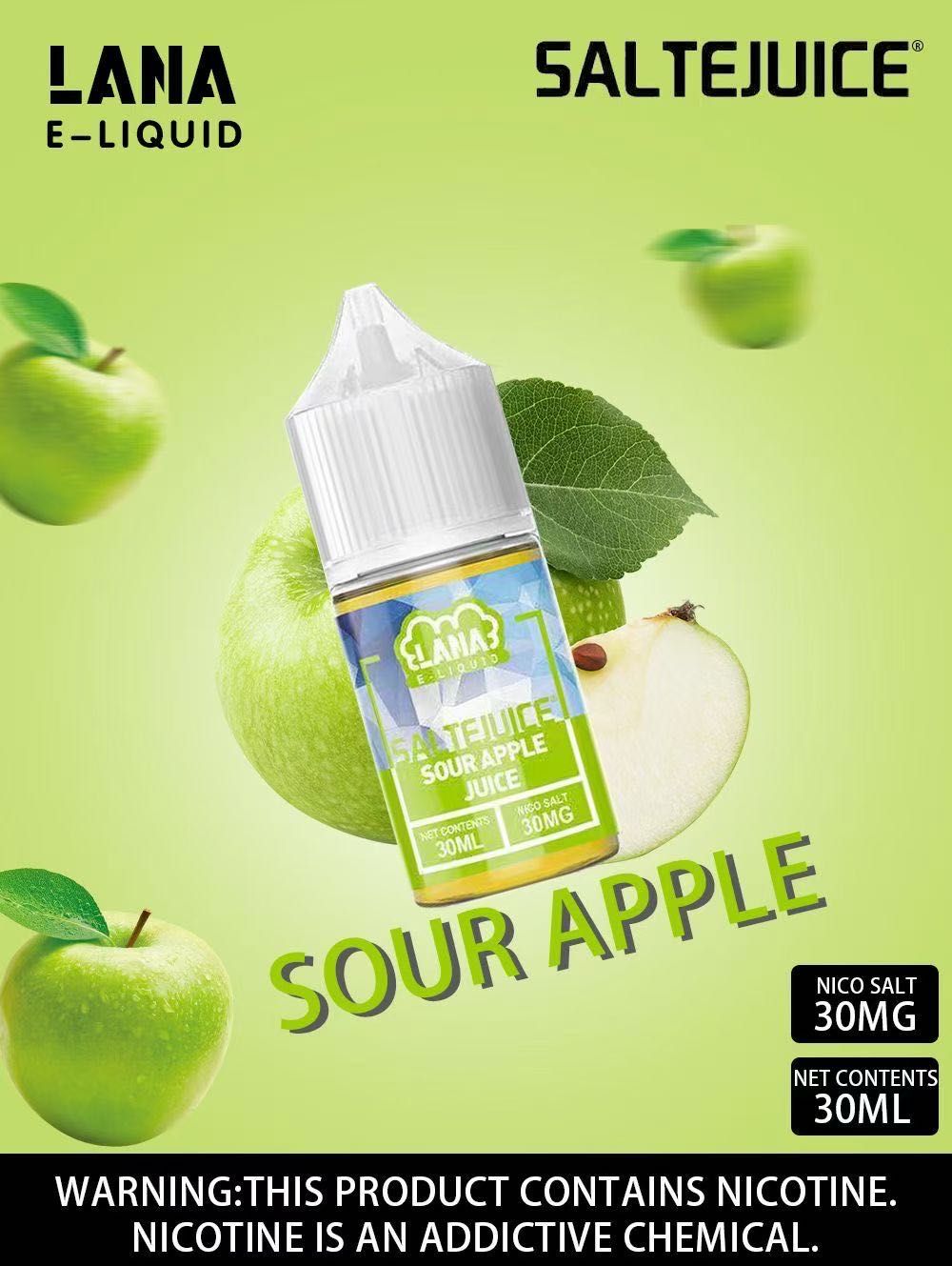 lana煙油青蘋果口味