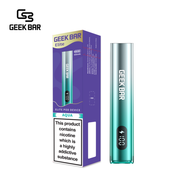 Geek Bar Elite Prefilled Pod Kit 菁英一次性拋棄式電子煙